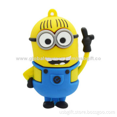 Wholesale 8GB Cute Cartoon Model USB Flash Drive, Various Customized Shapes